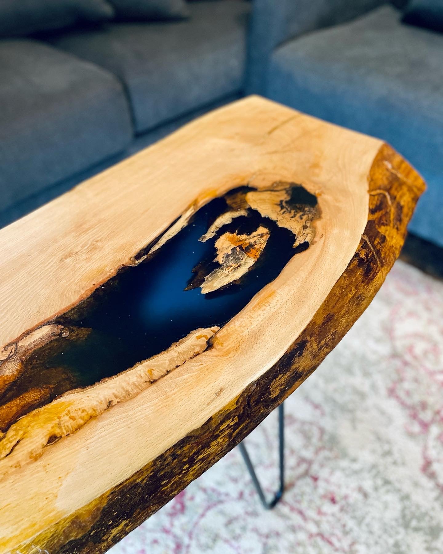 River Epoxy Table